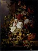 unknow artist Floral, beautiful classical still life of flowers.107 oil painting on canvas